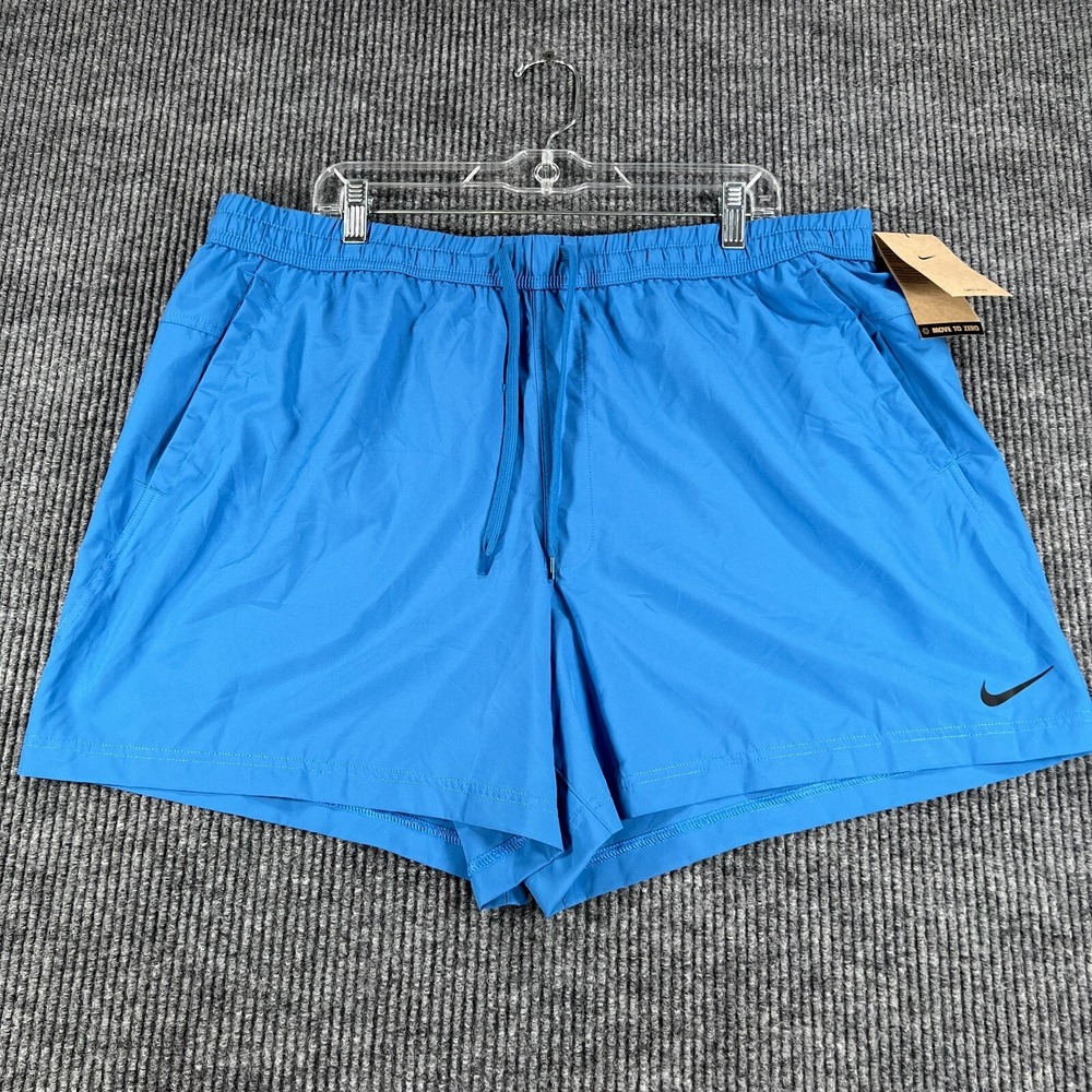 Nike Form Shorts Mens 2XL XXL Blue Unlined Versatile Active Workout Casual New